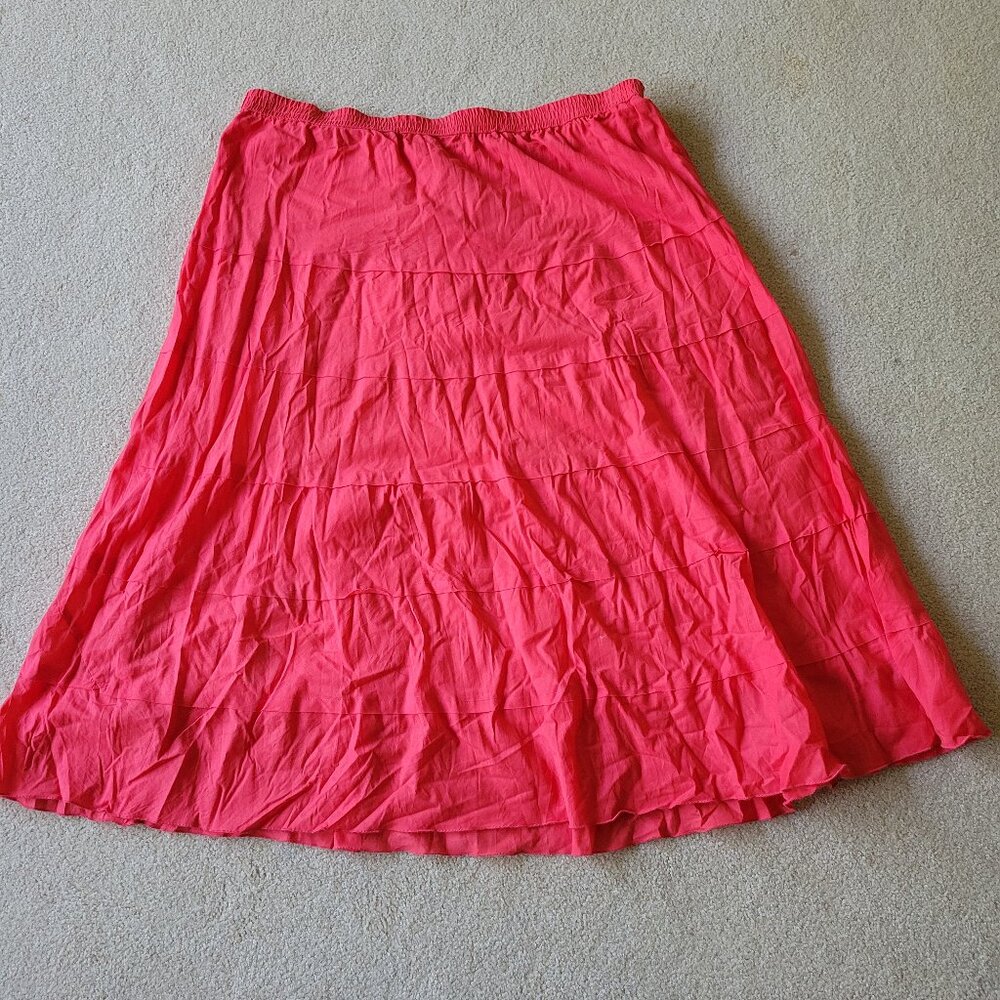Studio West 2X maxi skirt 100% cotton